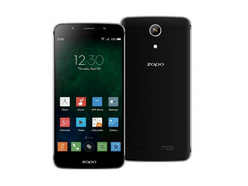 Zopo 951 Dual SIM 16 GB Kártyafüggetlen Mobiltelefon, Fekete