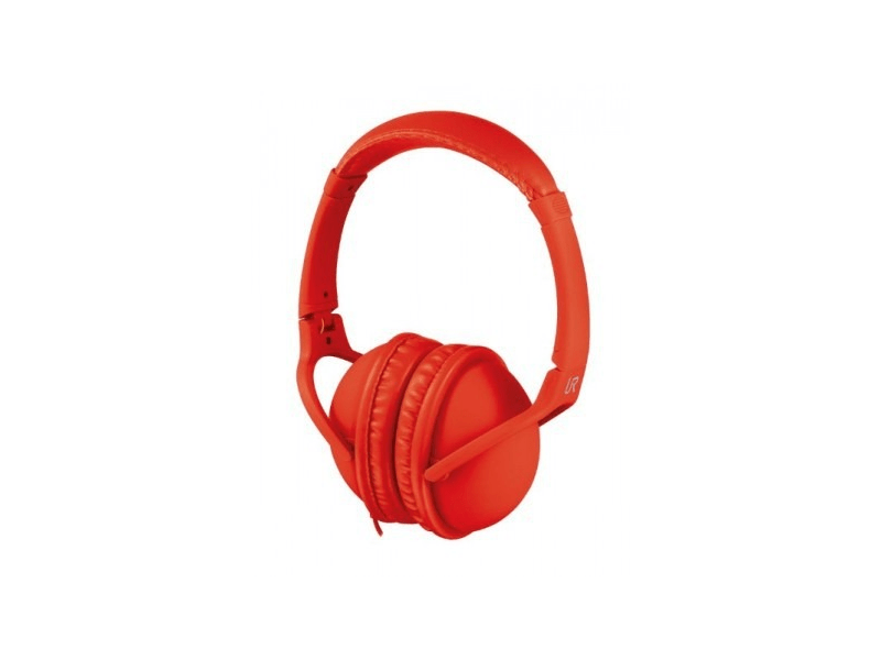 Trust 19625 Fejhallgató, Piros