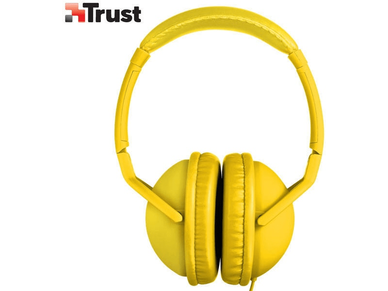 Trust 19625 Fejhallgató, Piros