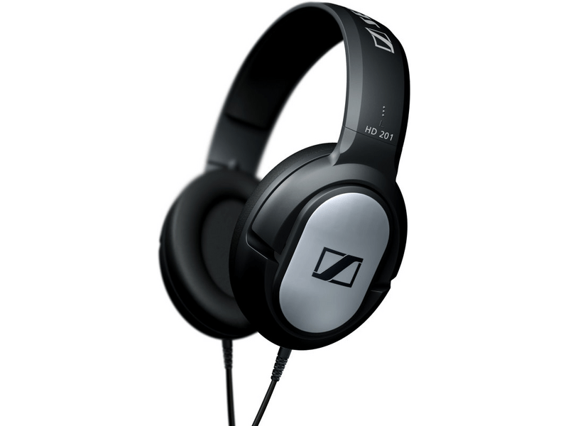 Sennheiser HD 201 Fejhallgató, Fekete