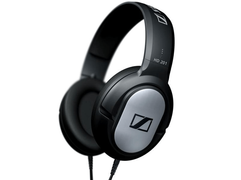 Sennheiser HD 201 Fejhallgató, Fekete