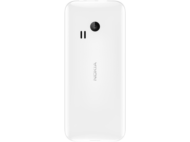 Nokia 222 Dual SIM Kártyafüggetlen Mobiltelefon, Fehér
