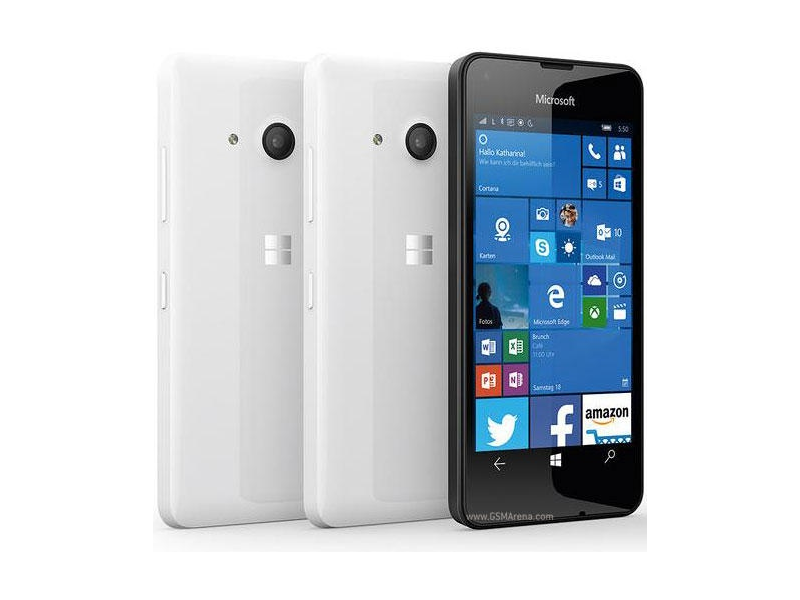 Microsoft Lumia 550 8 GB Kártyafüggetlen Mobiltelefon, Fehér