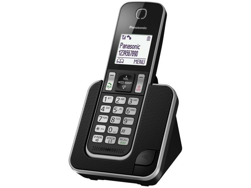 Panasonic KX-TGD310PDB dect Telefon, Fekete