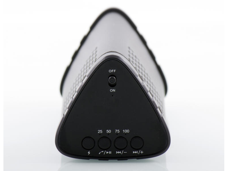 Alcor Tower Bluetooth Hangszóró Vésztöltő funkcióval, Ezüst