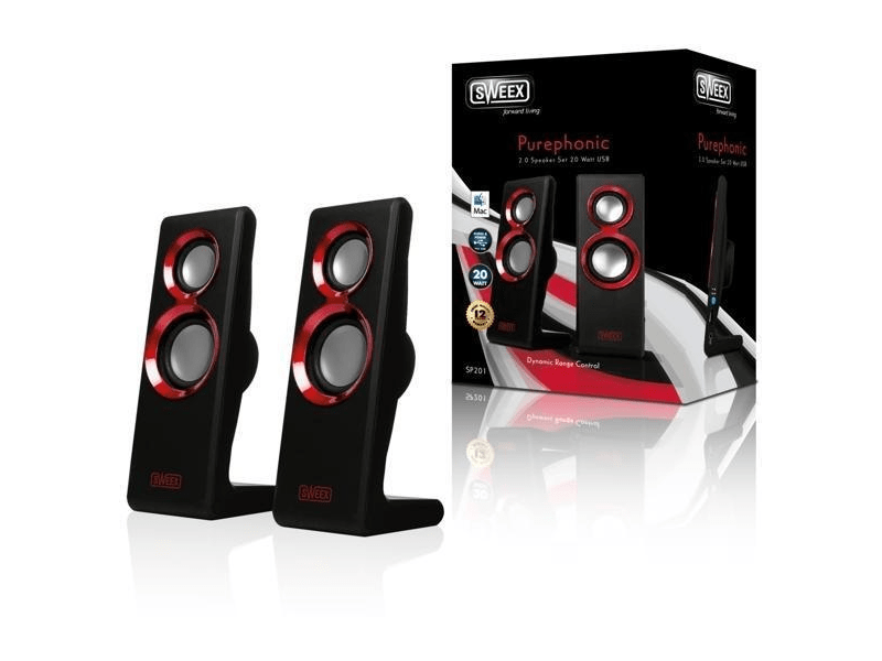 Sweex SP201 2.0 Hangfal készlet Purephonic