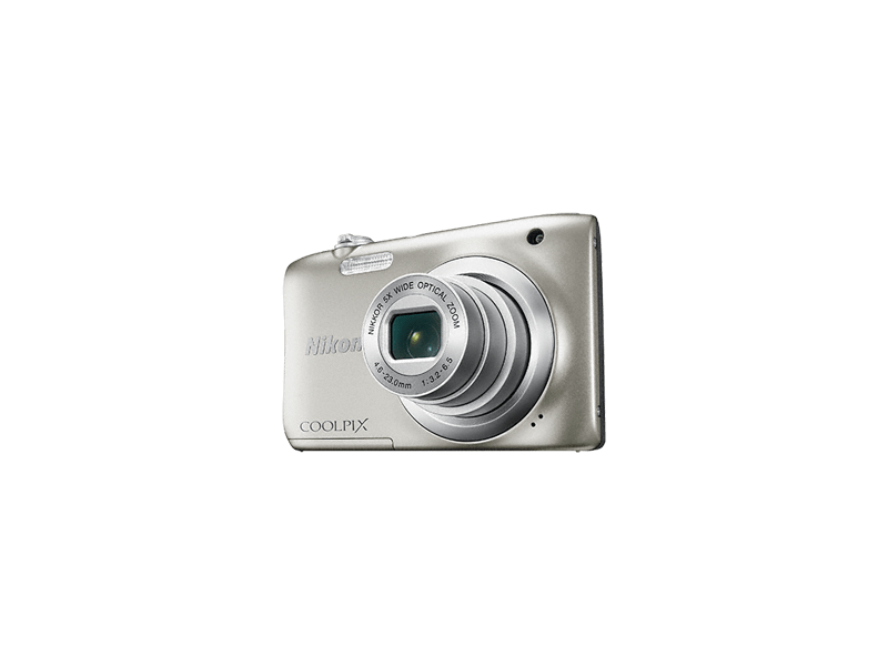 Nikon Coolpix A100 20 MPx Fényképezőgép, Ezüst