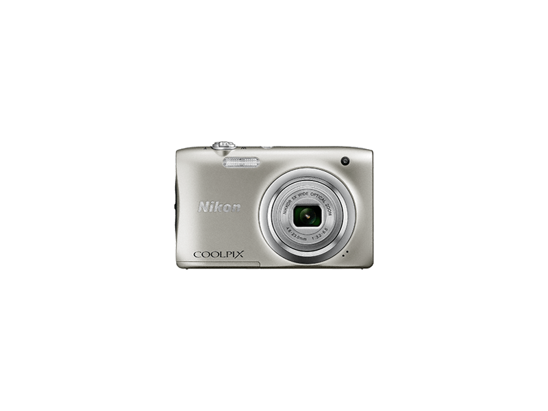 Nikon Coolpix A100 20 MPx Fényképezőgép, Ezüst