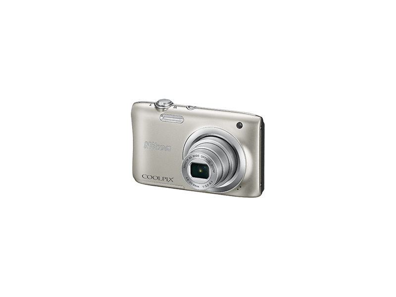 Nikon Coolpix A100 20 MPx Fényképezőgép, Ezüst