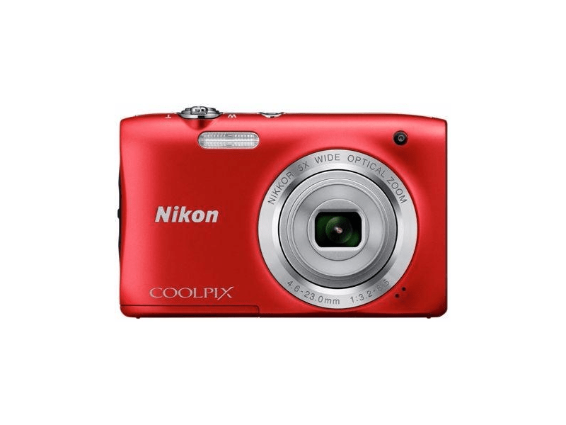 Nikon Coolpix A100 20 MPx Fényképezőgép, Vörös