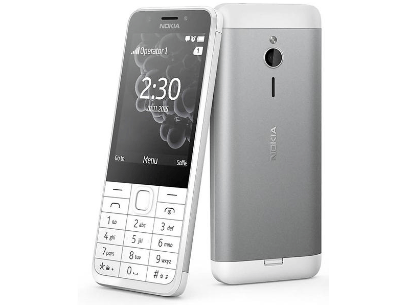 Nokia 230 Dual SIM Kártyafüggetlen Mobiltelefon, Sötét Szürke