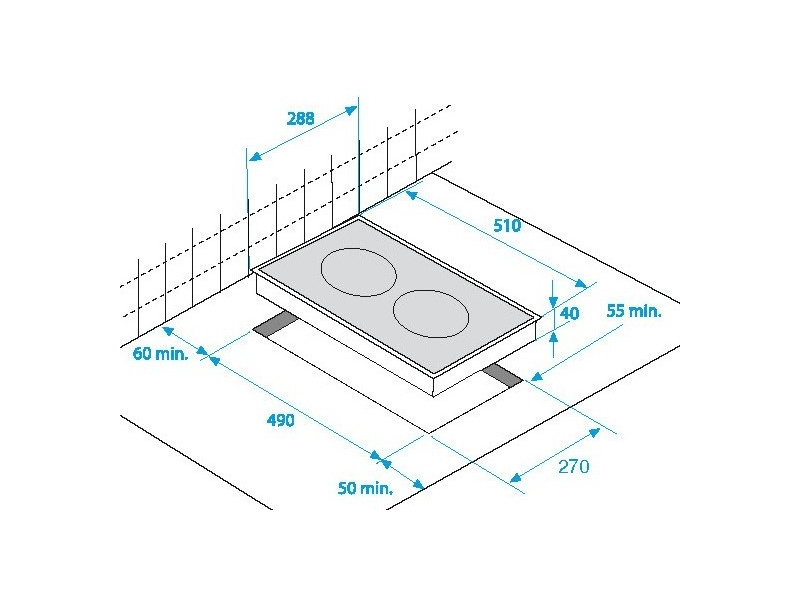 Beko HDCE-32201 X Beépíthető dominolap