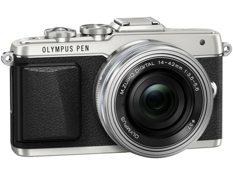 Olympus E-PL7 Fényképezőgép + M1442EZ14-42 mm Zoom Kit, Ezüst