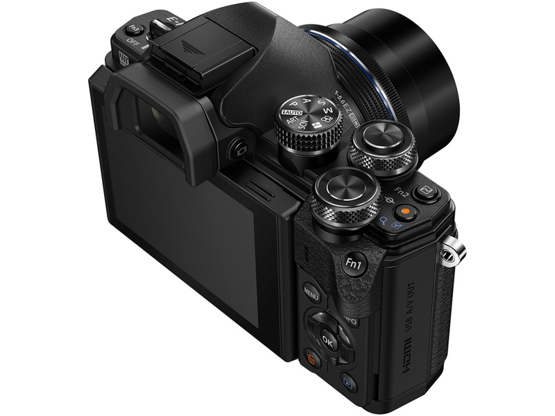 Olympus E-M10 Mark II Fényképezőgép KIT (+ 14‑42mm 1:3.5‑5.6 II R) Fekete