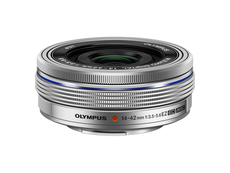 Olympus M.Zuiko Digital 14-42mm 1:3.5-5.6 EZ pancake / EZ-M1442EZ, Ezüst