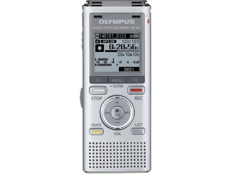 OLYMPUS WS-831 with ME51S Stereo Microphone