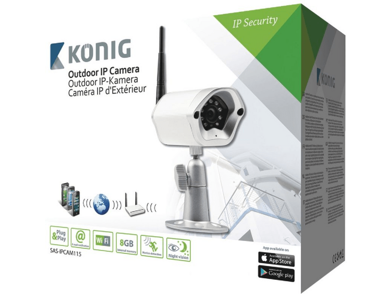 König SAS IPCAM115 Kültéri IP kamera