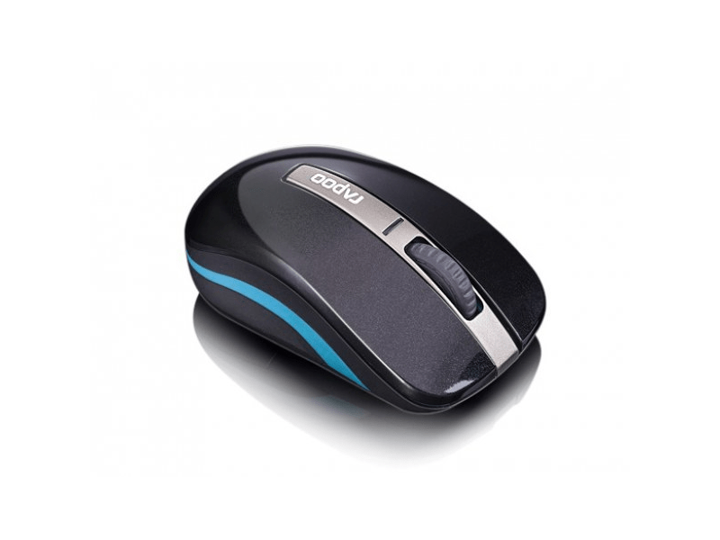 Rapoo 6610P Bluetooth + 2,4GHz optikai egér, fekete