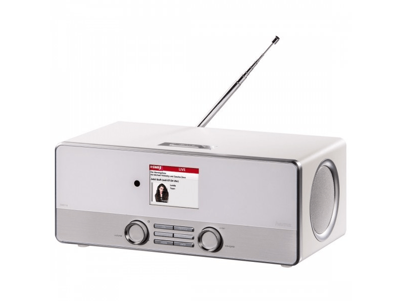 HAMA 54824: Internet rádió / Digitális rádió DAB+/FM DIR3110 fehér
