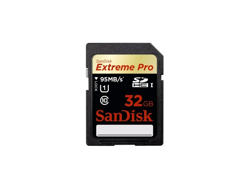 SanDisk SDHC EXTREME PRO 32GB, 95MB/S, UHS-I