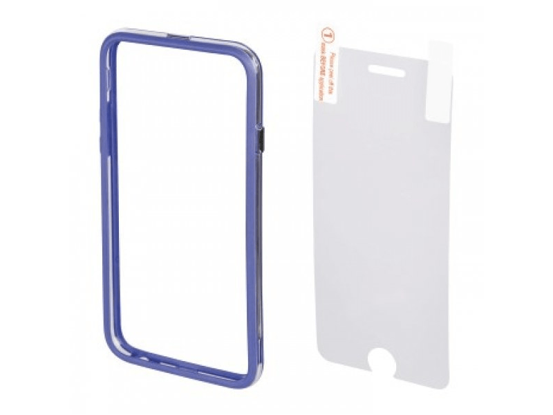 Hama 135034: Apple iPhone 6 Hátlap, Kék + Védőfólia