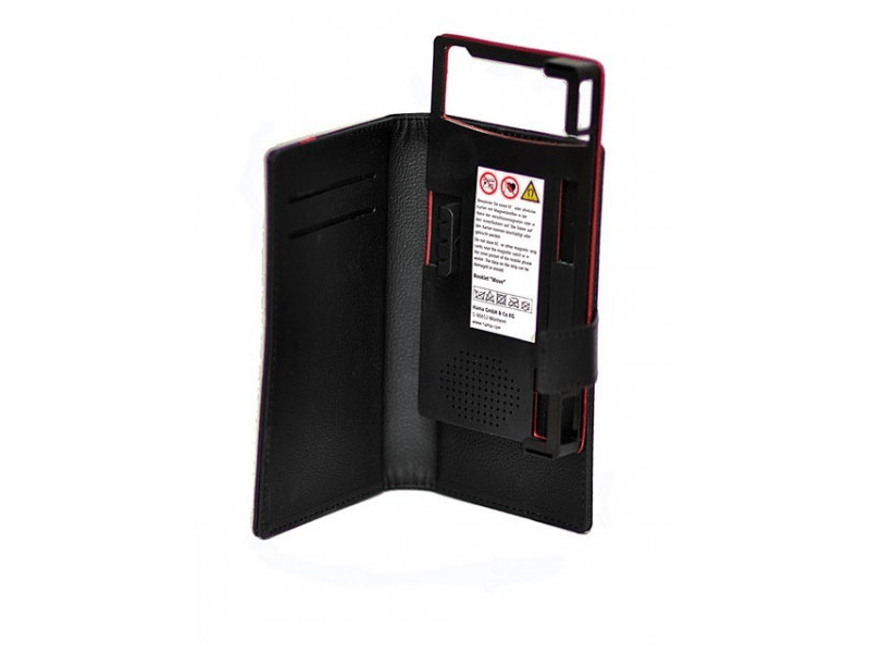 Hama 135227: Univerzális telefontok Push 4-4,5col, Fekete/Piros