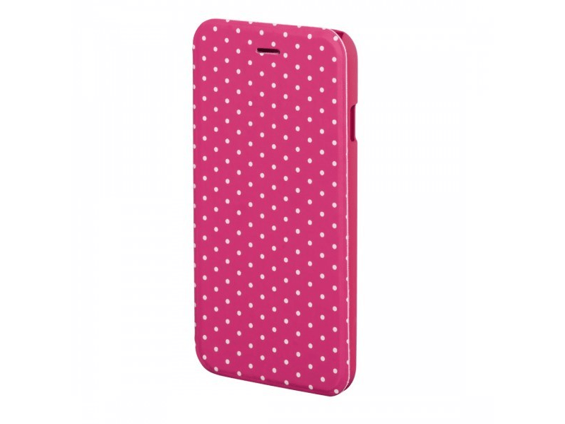Hama 138279: Apple iPhone 6/6S mobiltok, Luminous Dots, Pink/Fehér