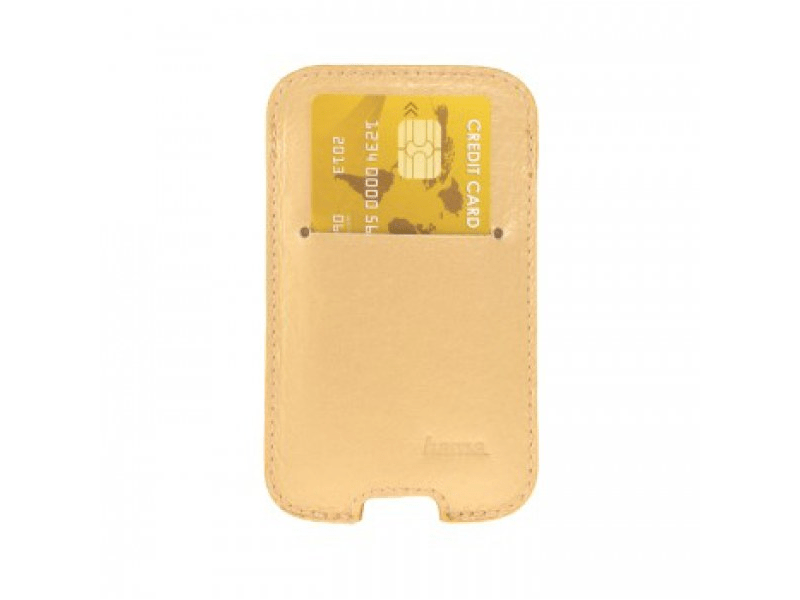 Hama 154142: Univerzális telefontok Credit Card XL, Arany