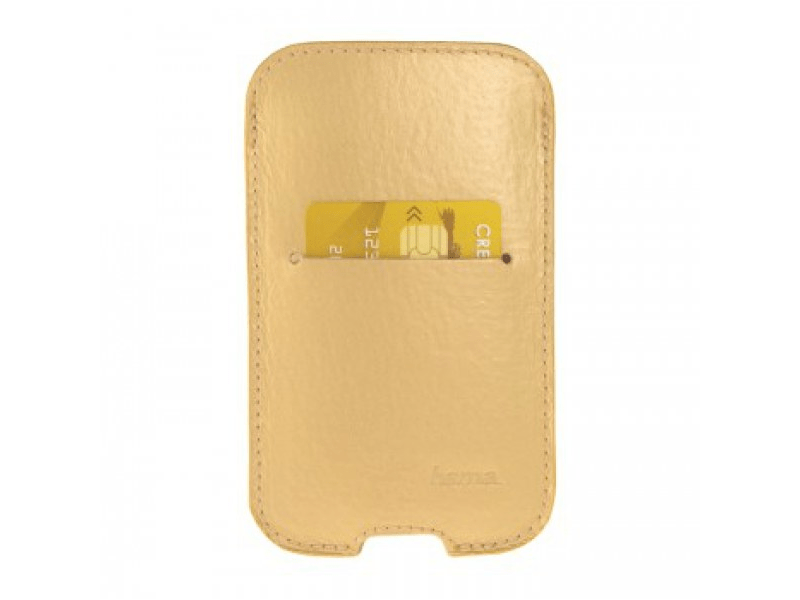 Hama 154143: Univerzális telefontok Credit Card XXL, Arany