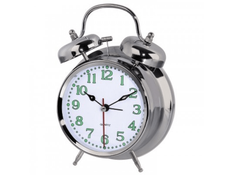 HAMA 123141: Ébresztőóra Nosztalgia ezüst