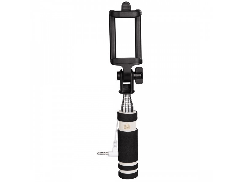 Hama 4285 Monopod Selfie bot Vezetékes kioldóval, Fekete