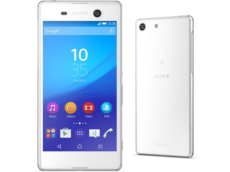 Sony Xperia M5 16 GB Kártyafüggetlen Mobiltelefon, Fehér