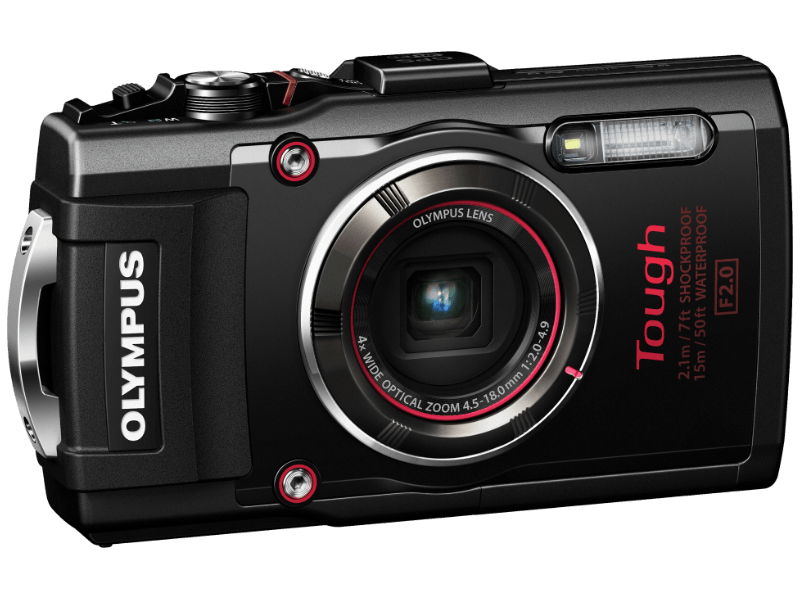 Olympus Tough TG-4 16,8 MPx Fényképezőgép, Fekete