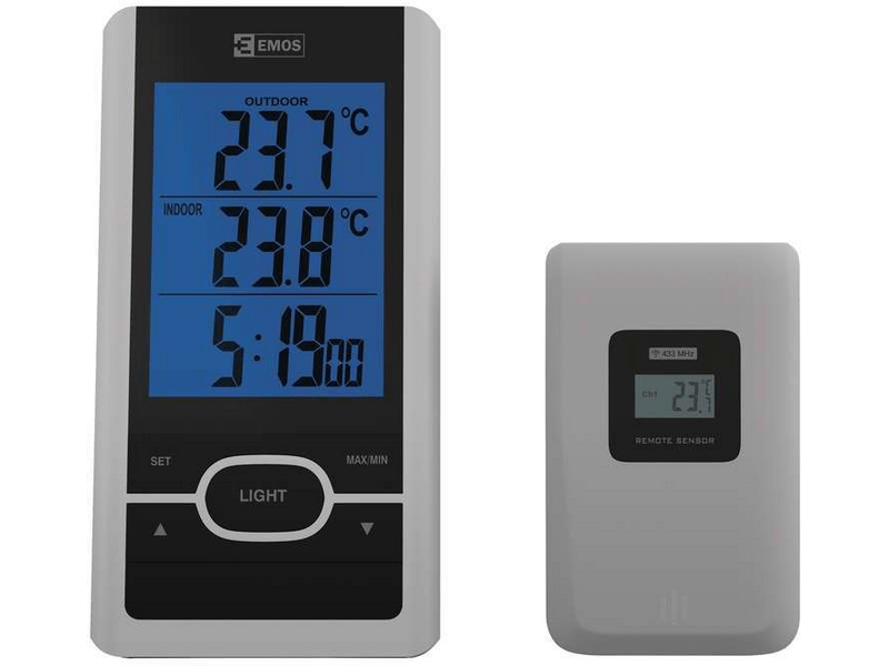 EMOS E0107 digitális vezeték nélküli hőmérő