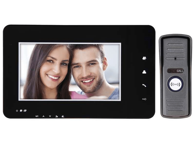 EMOS H1009 SZÍNES VIDEÓ KAPUTELEFON SZETT