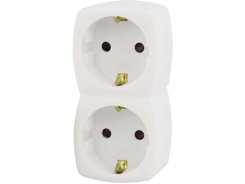 EMOS P00252 ELOSZTÓ ALJZAT 2X FEHÉR