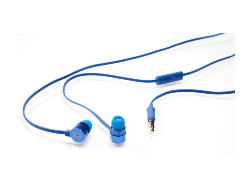 Verbatim VHS19 Active Mikrofonos Fülhallgató, Kék