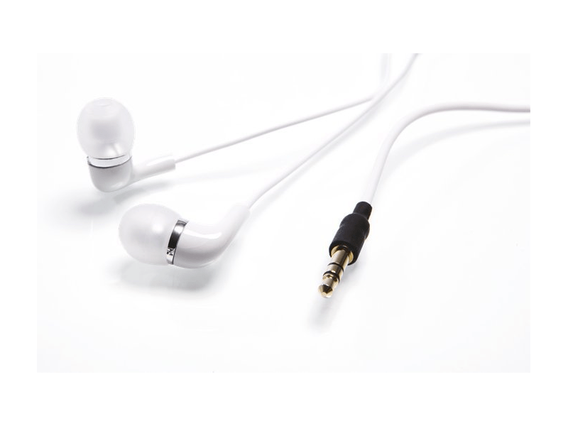 Verbatim VHS21 Mikrofonos Fülhallgató, Fehér