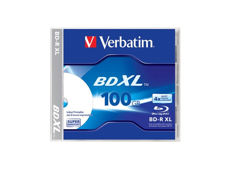 VERBATIM BRV-4TLN BD-R BluRay lemez
