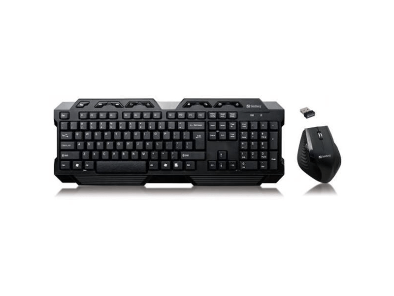 SANDBERG SAEB010 (630-10) Egér- és billentyűzet készlet