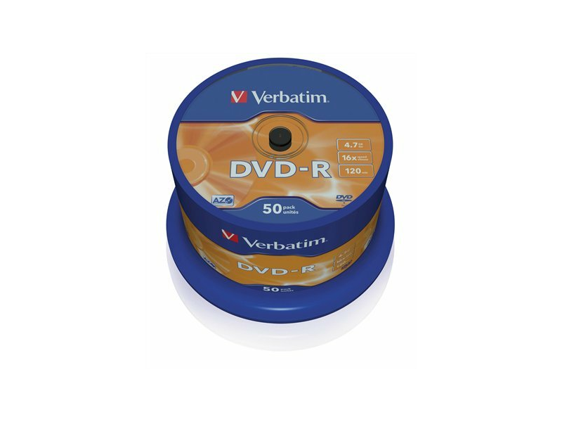 VERBATIM DVDV-16B50 DVD-R lemez