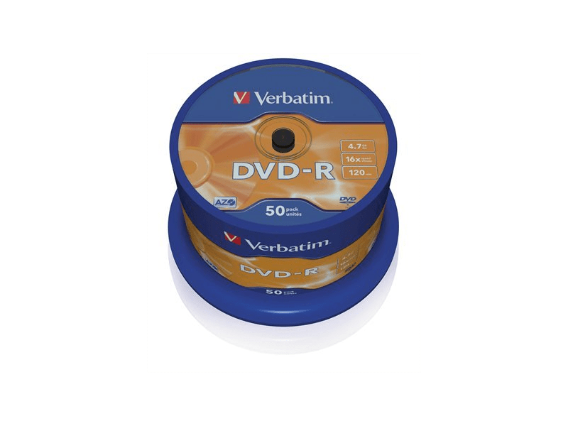 VERBATIM DVDV-16B50 DVD-R lemez