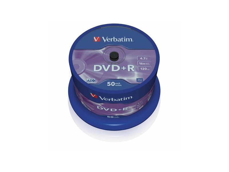 VERBATIM DVDV+16B50 DVD+R lemez