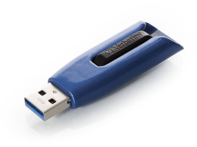 VERBATIM UV32GSM Pendrive, 32GB, USB 3.0 (49806) kék-fekete