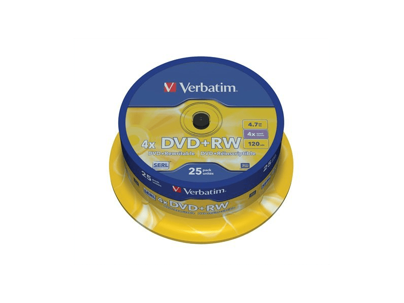 VERBATIM DVDVU+4B25