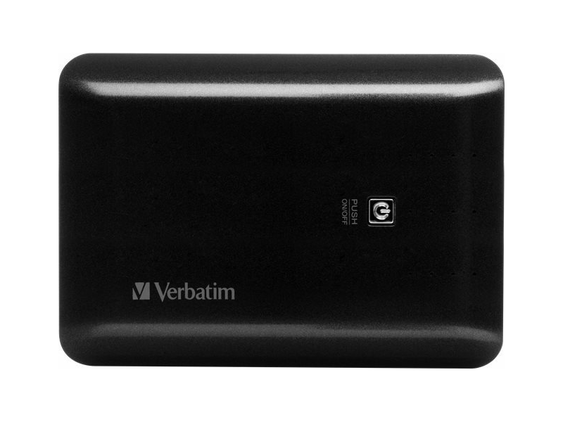 Verbatim V49952 Dupla USB PowerBank 10000 mAh, Fekete
