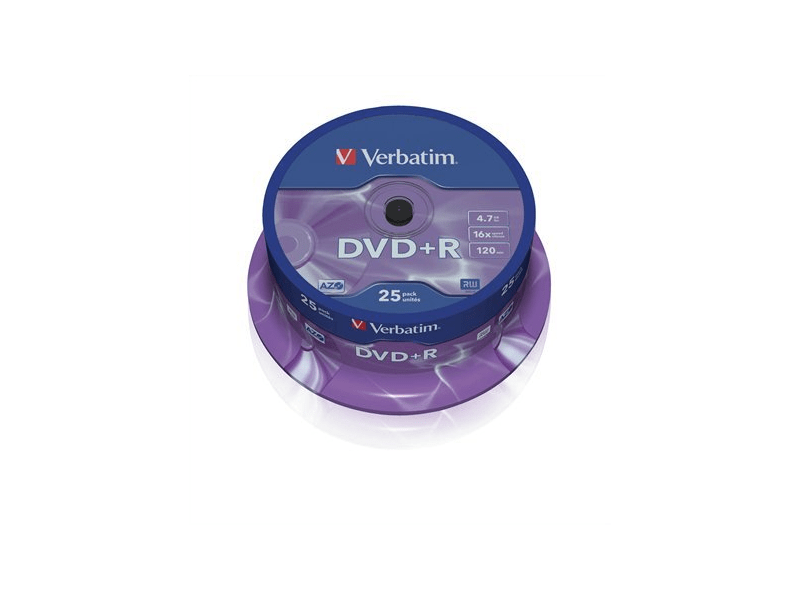 VERBATIM DVDV+16B25