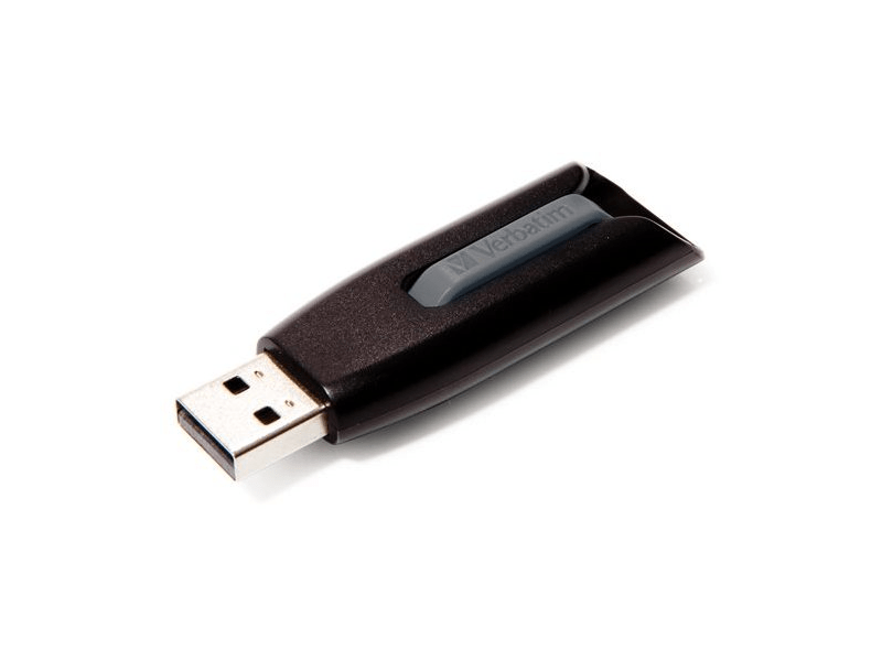 VERBATIM UV256GS Pendrive, 256GB, USB 3.0, V3, fekete-szürke
