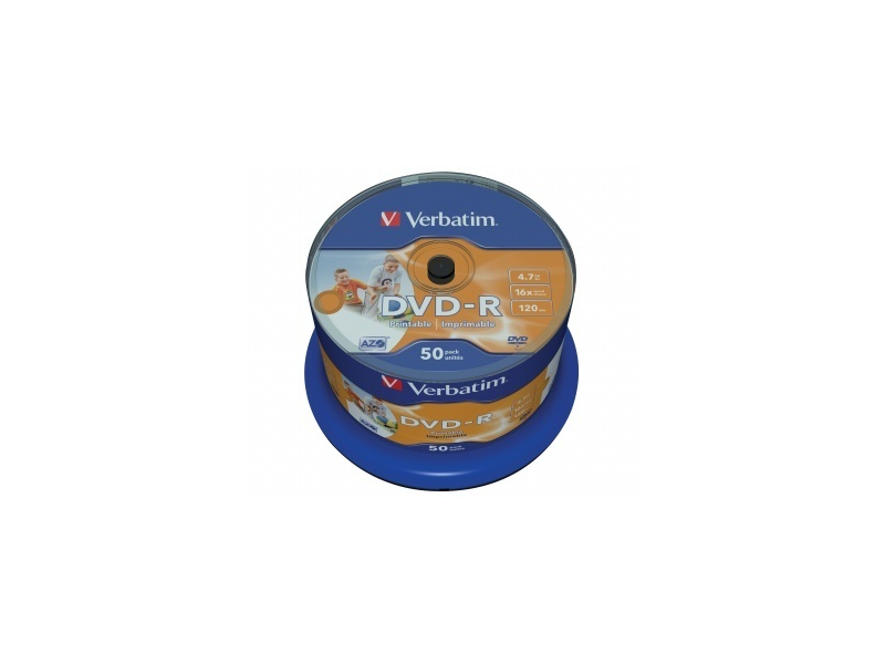 VERBATIM DVDV-16B50N DVD-R lemez