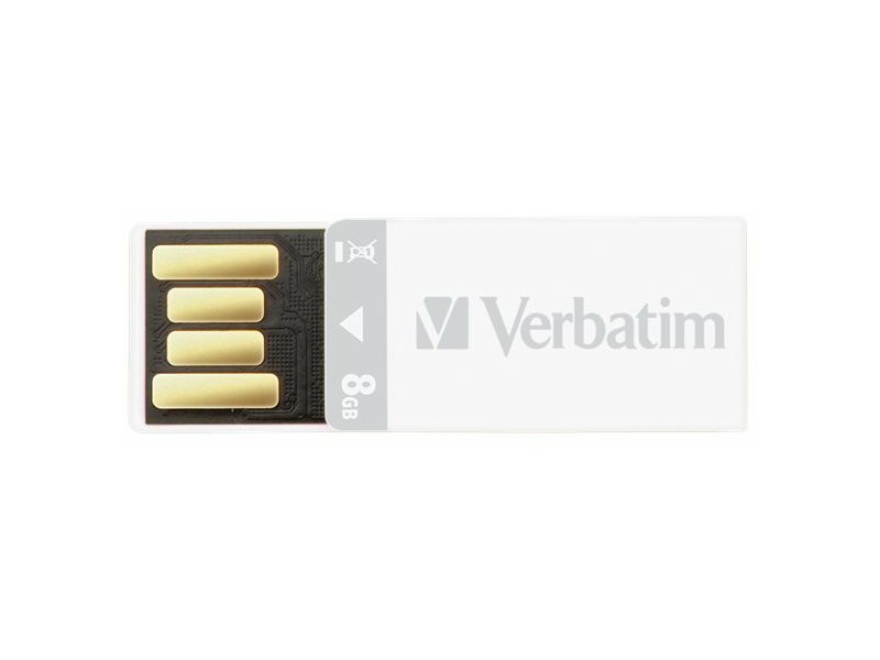 VERBATIM UV8GCW Pendrive, 8GB, USB 2.0 (43933)